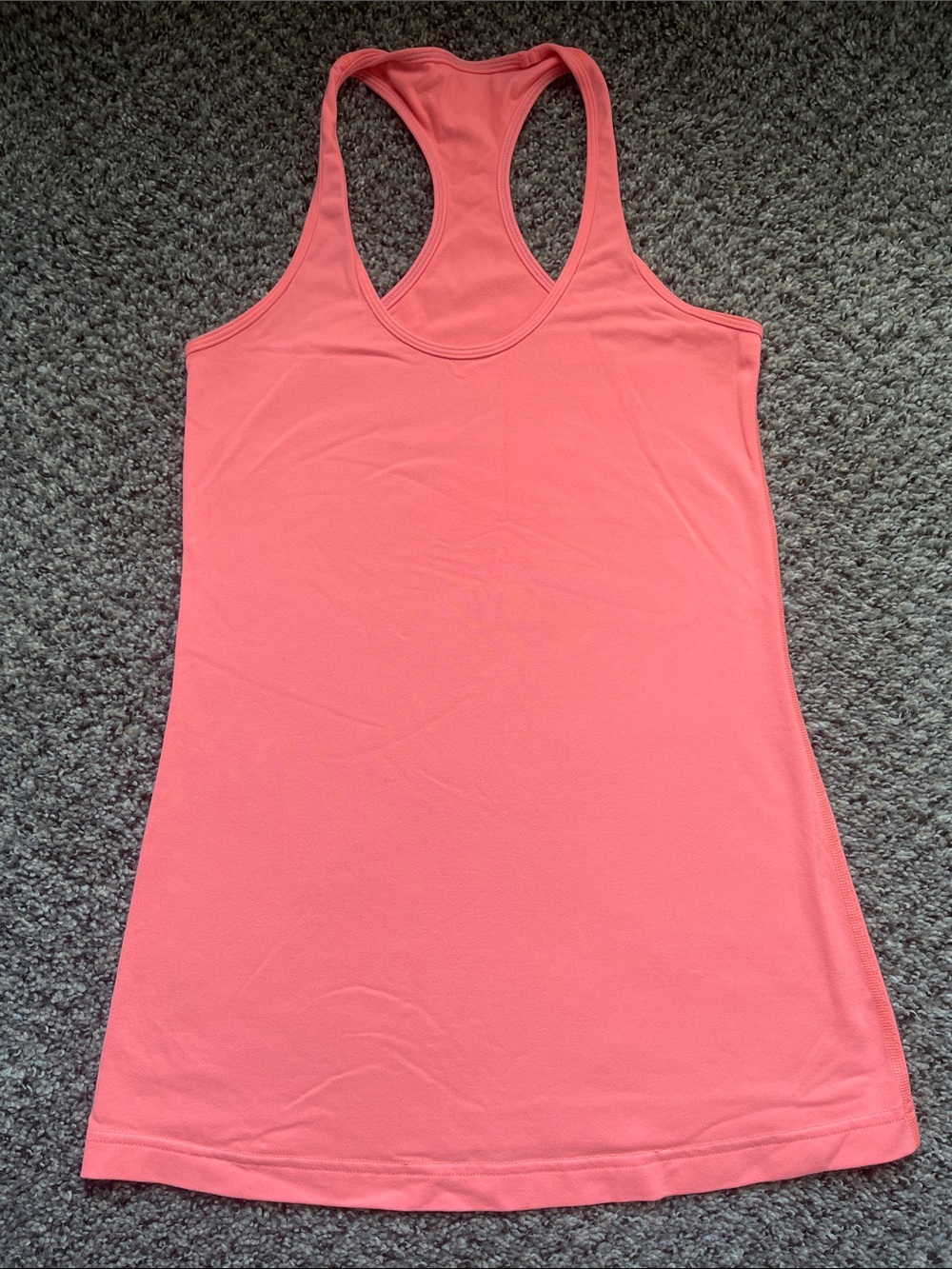 Lululemon OG Cool Racerback Tank - Flash Light; Size 6